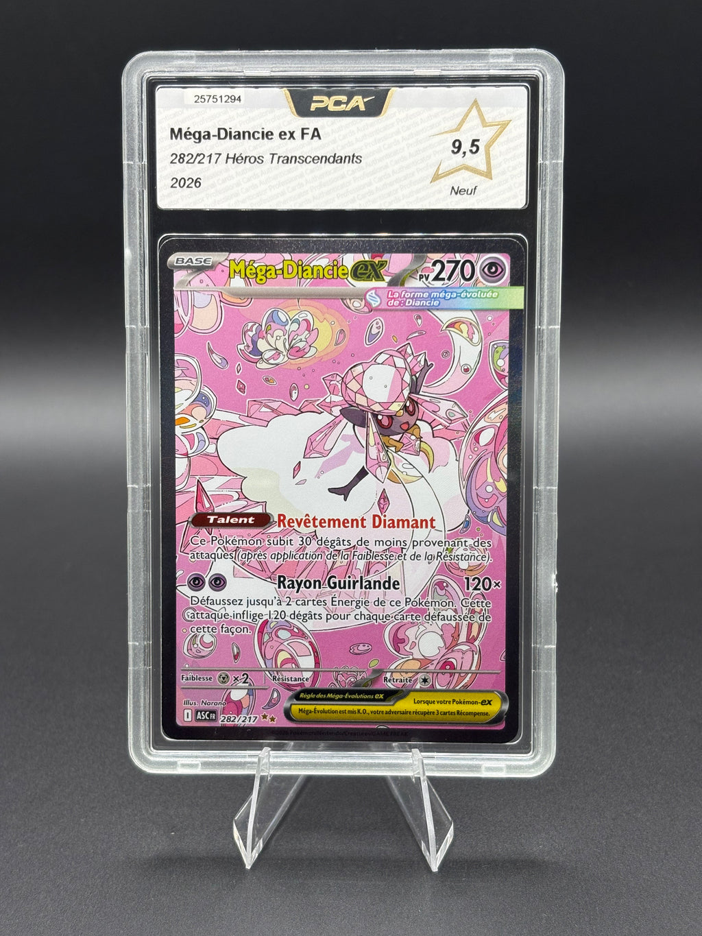 Mega Diancie ex 283/217 PCA 9,5