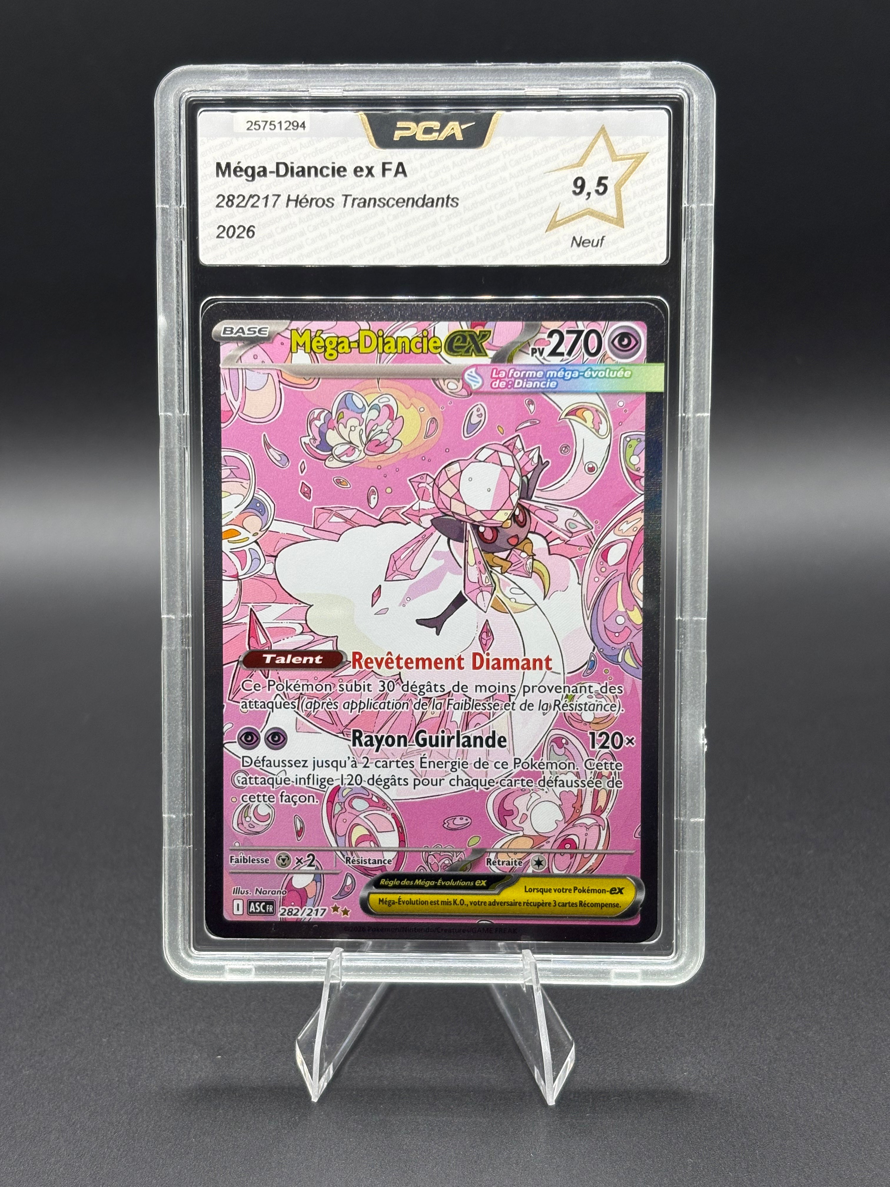 Mega Diancie ex 283/217 PCA 9,5
