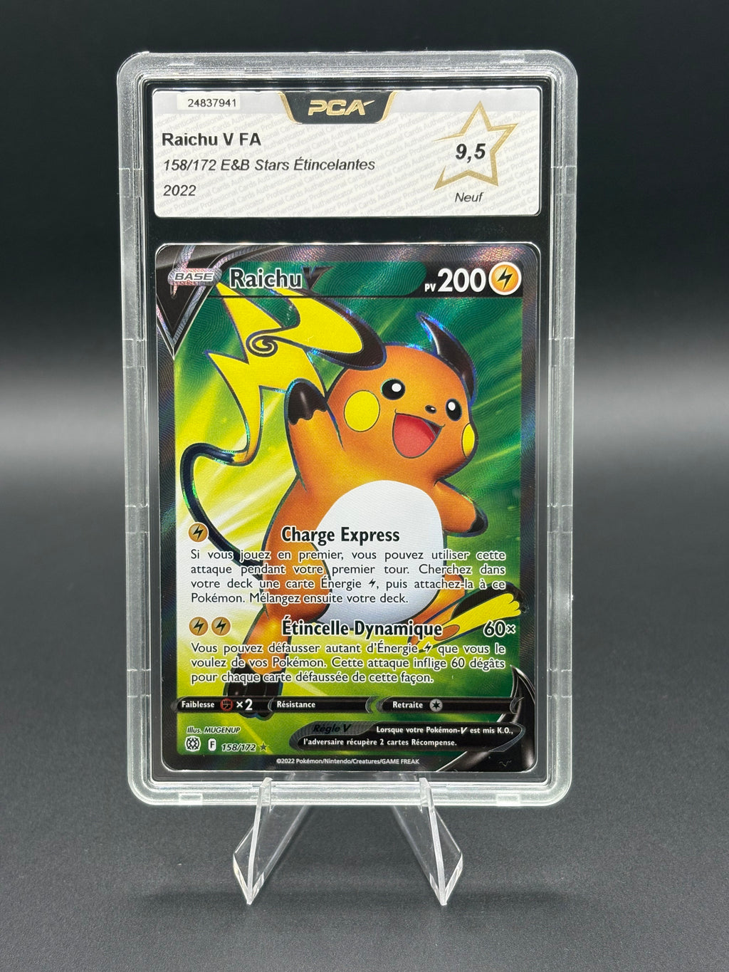 Raichu V 158/172 PCA 9,5