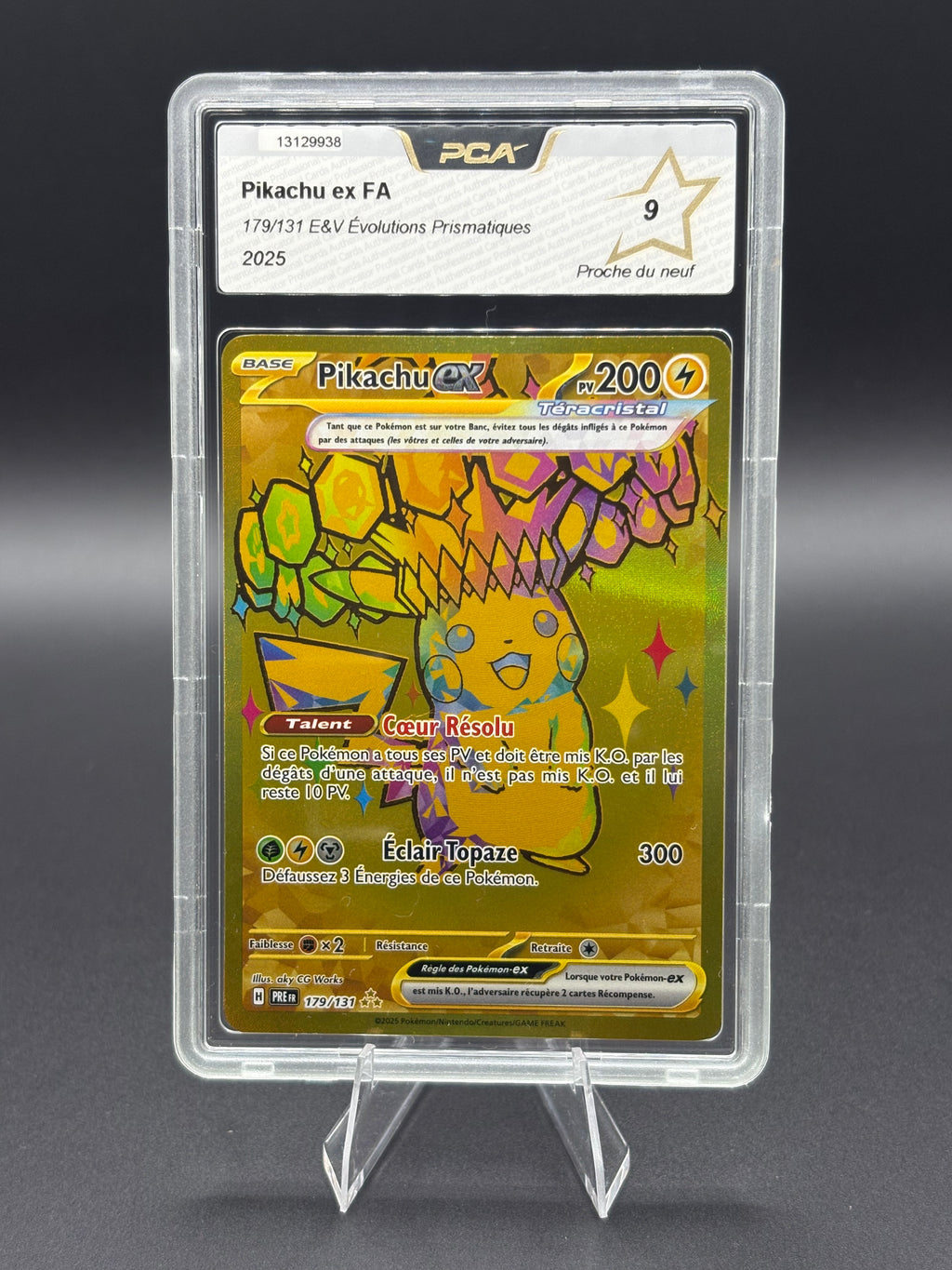 Pikachu Ex 179/131 PCA 9