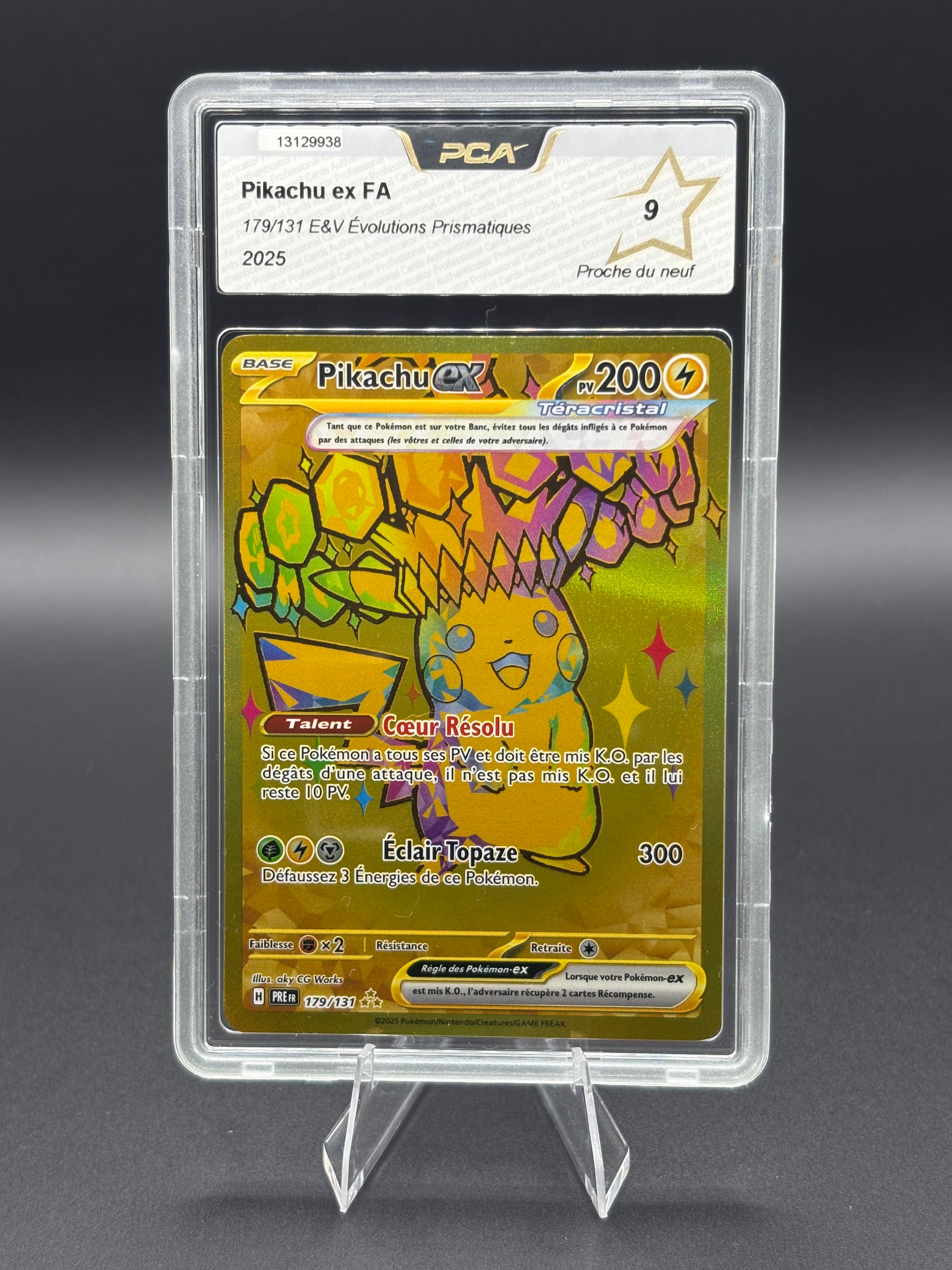 Pikachu Ex 179/131 PCA 9