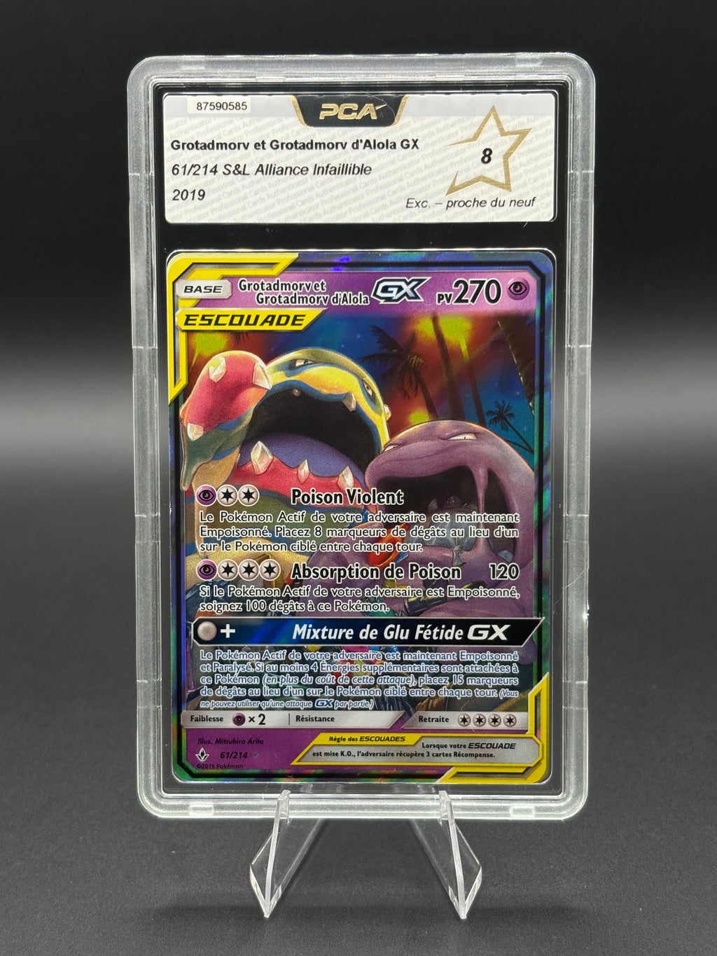 Grotadmorv et Grotadmorv d’Alola GX 61/214 PCA 8