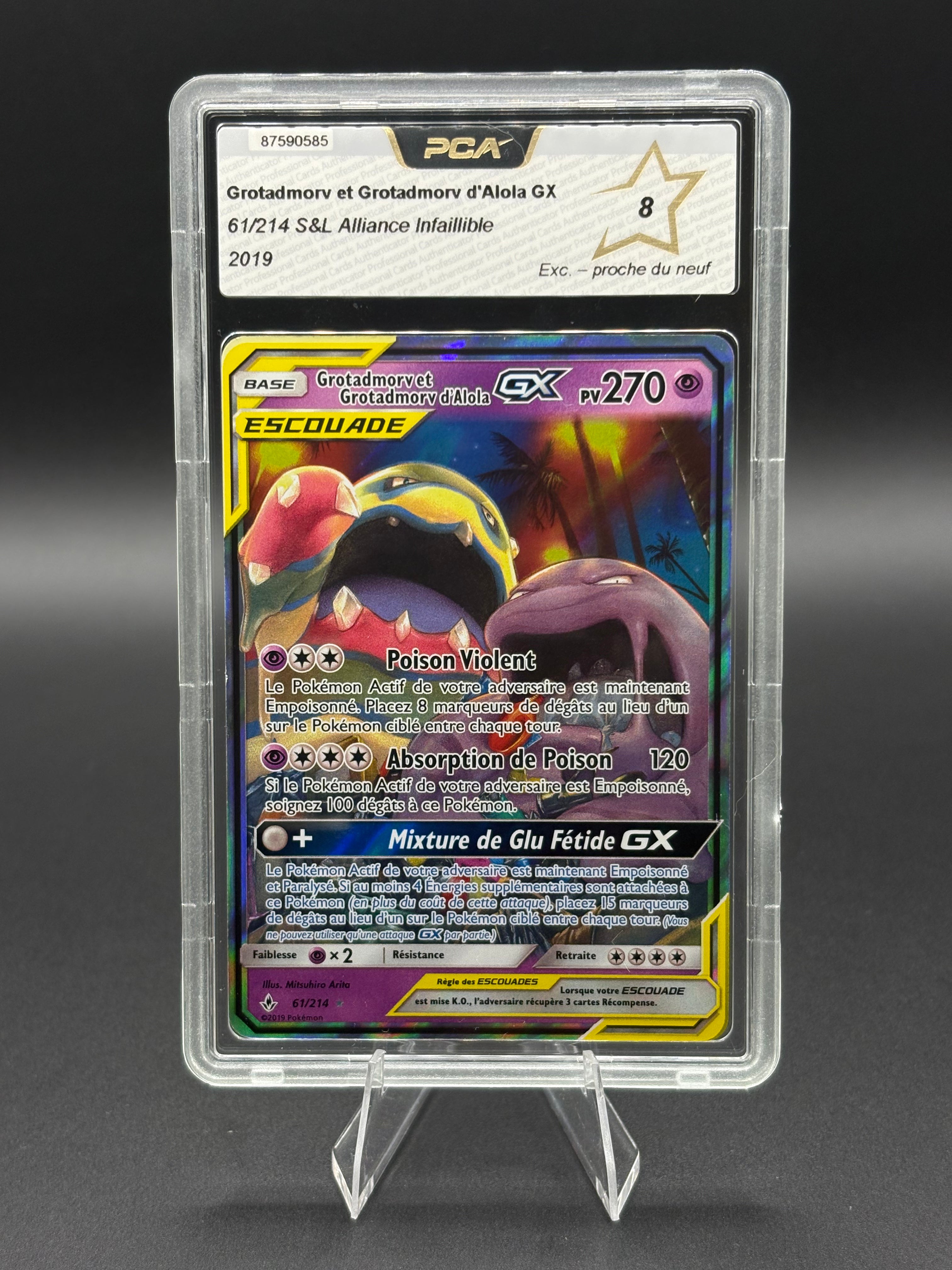 Grotadmorv et Grotadmorv d’Alola GX 61/214 PCA 8