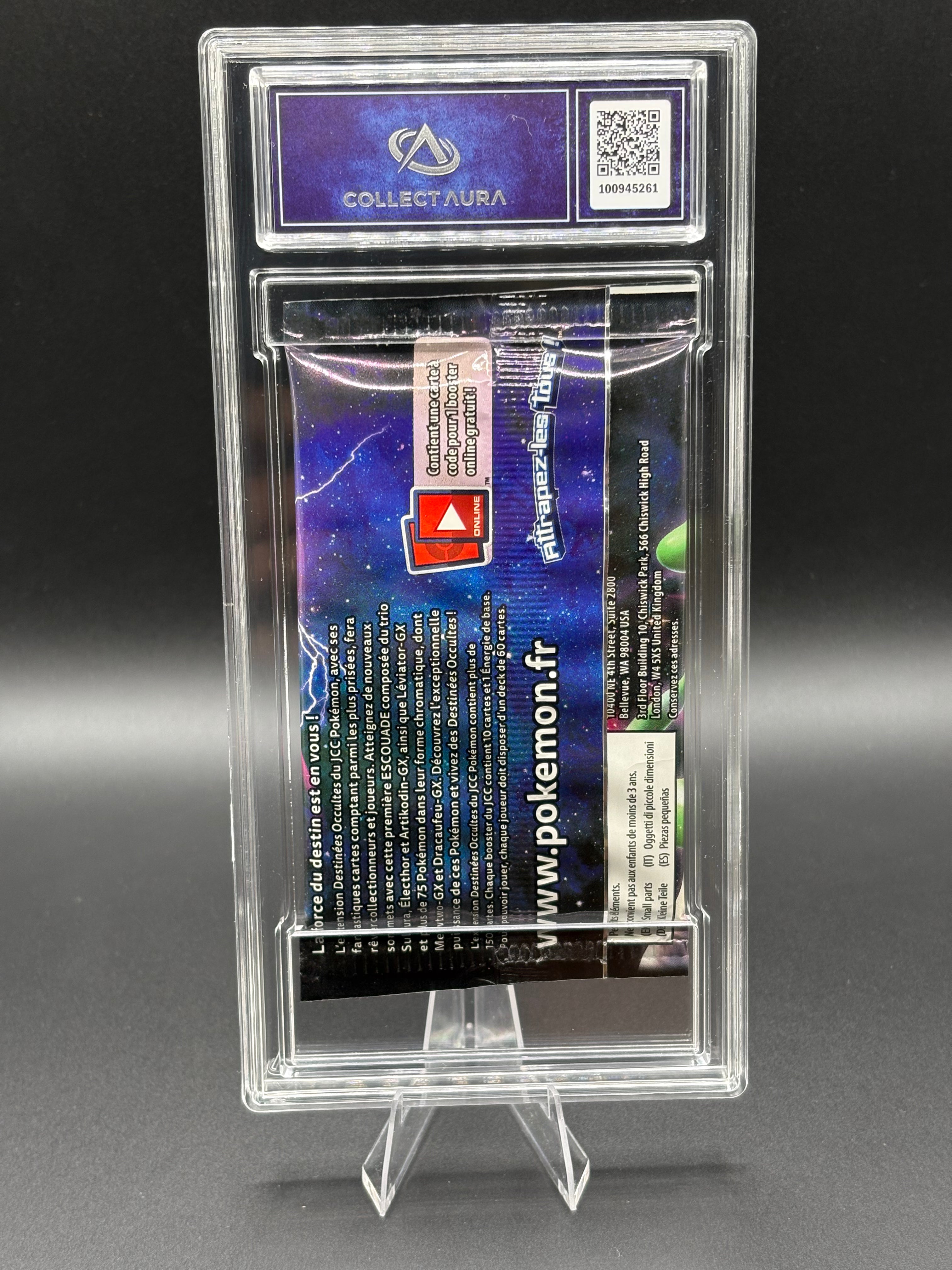 Booster gradé CA 10 - SL11.5 Destinées occultes - Mewtwo
