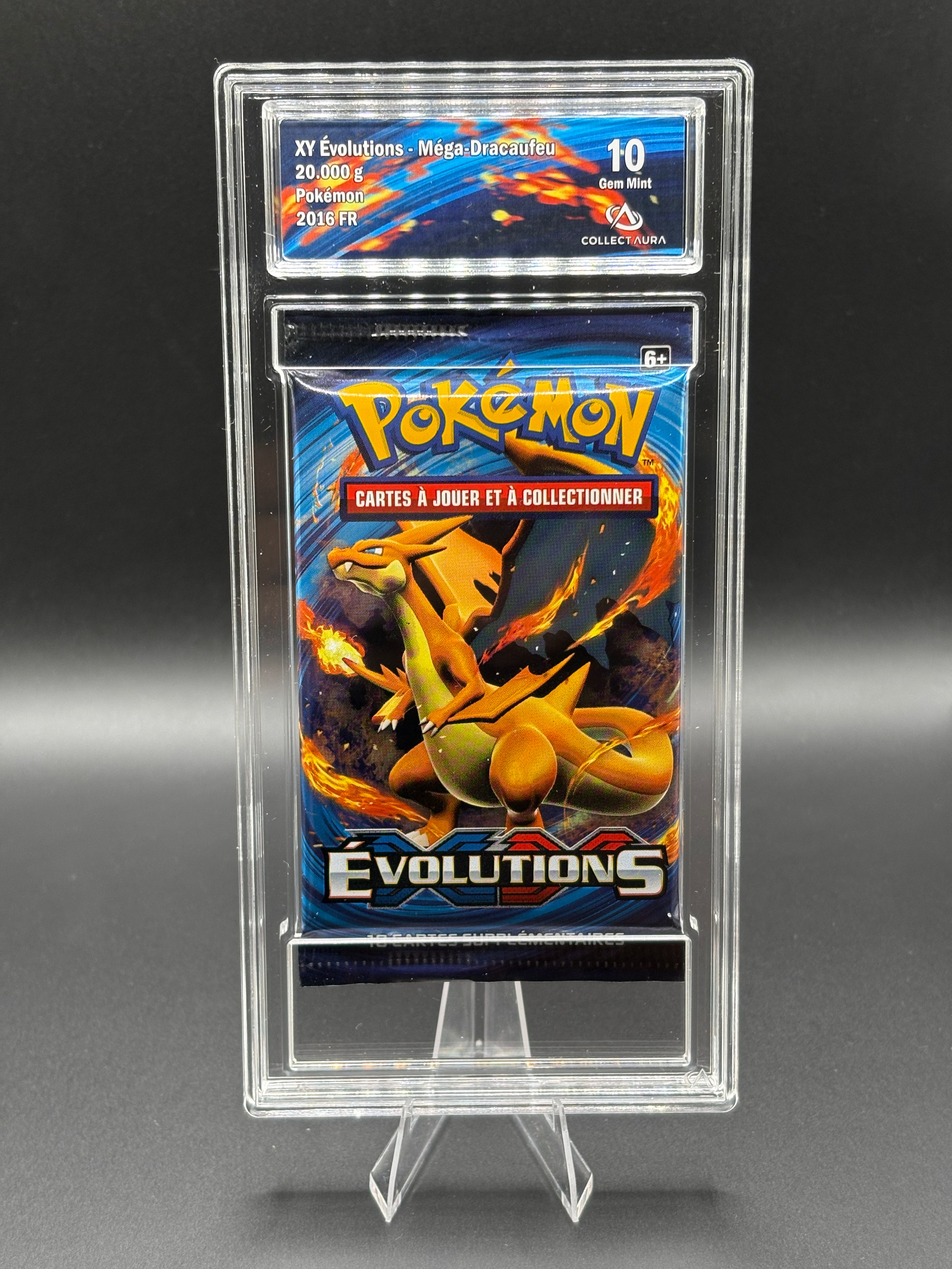 Booster gradé CA 10 - XY Evolutions - Dracaufeu Y