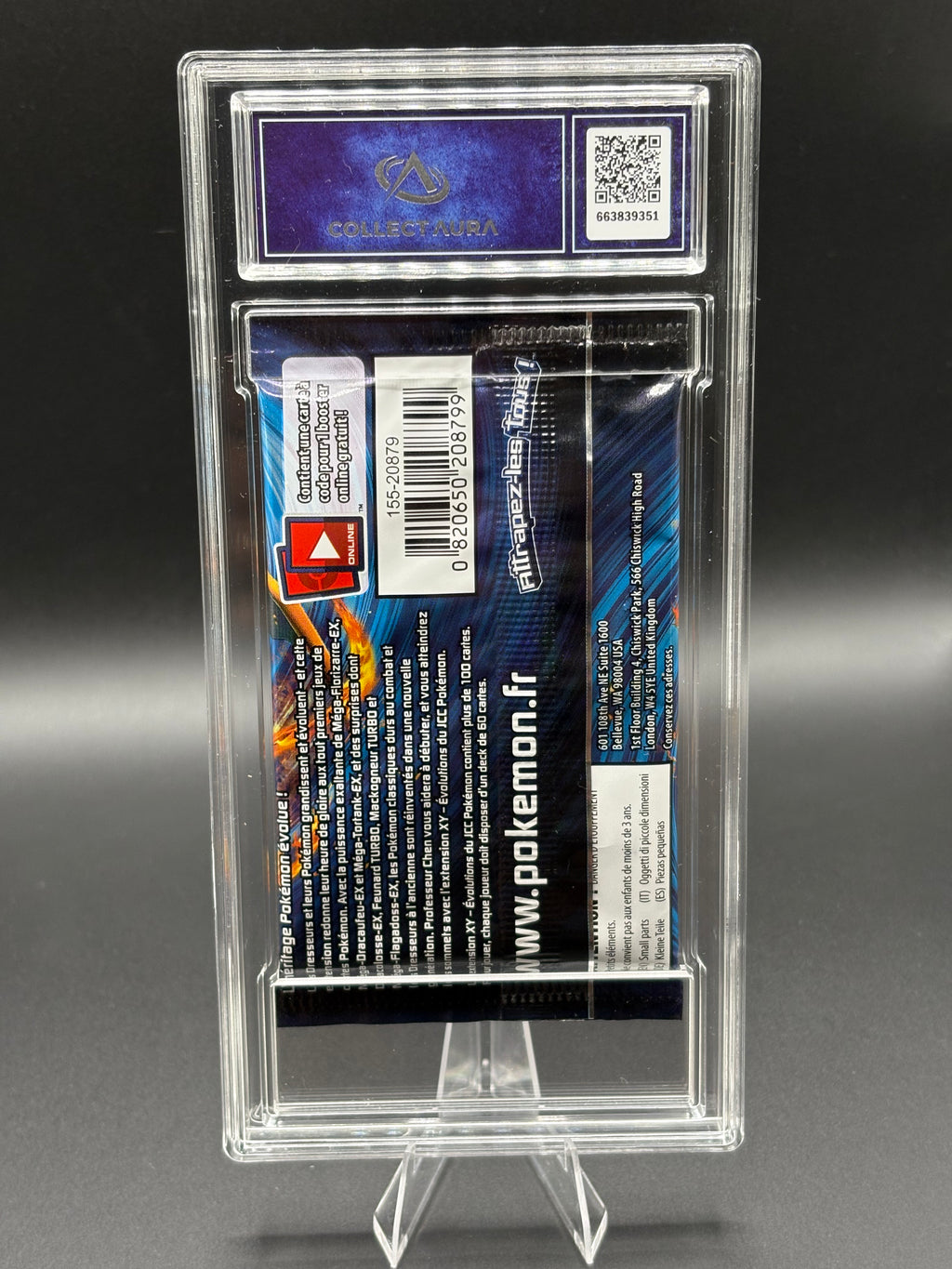Booster gradé CA 10 - XY Evolutions - Dracaufeu Y