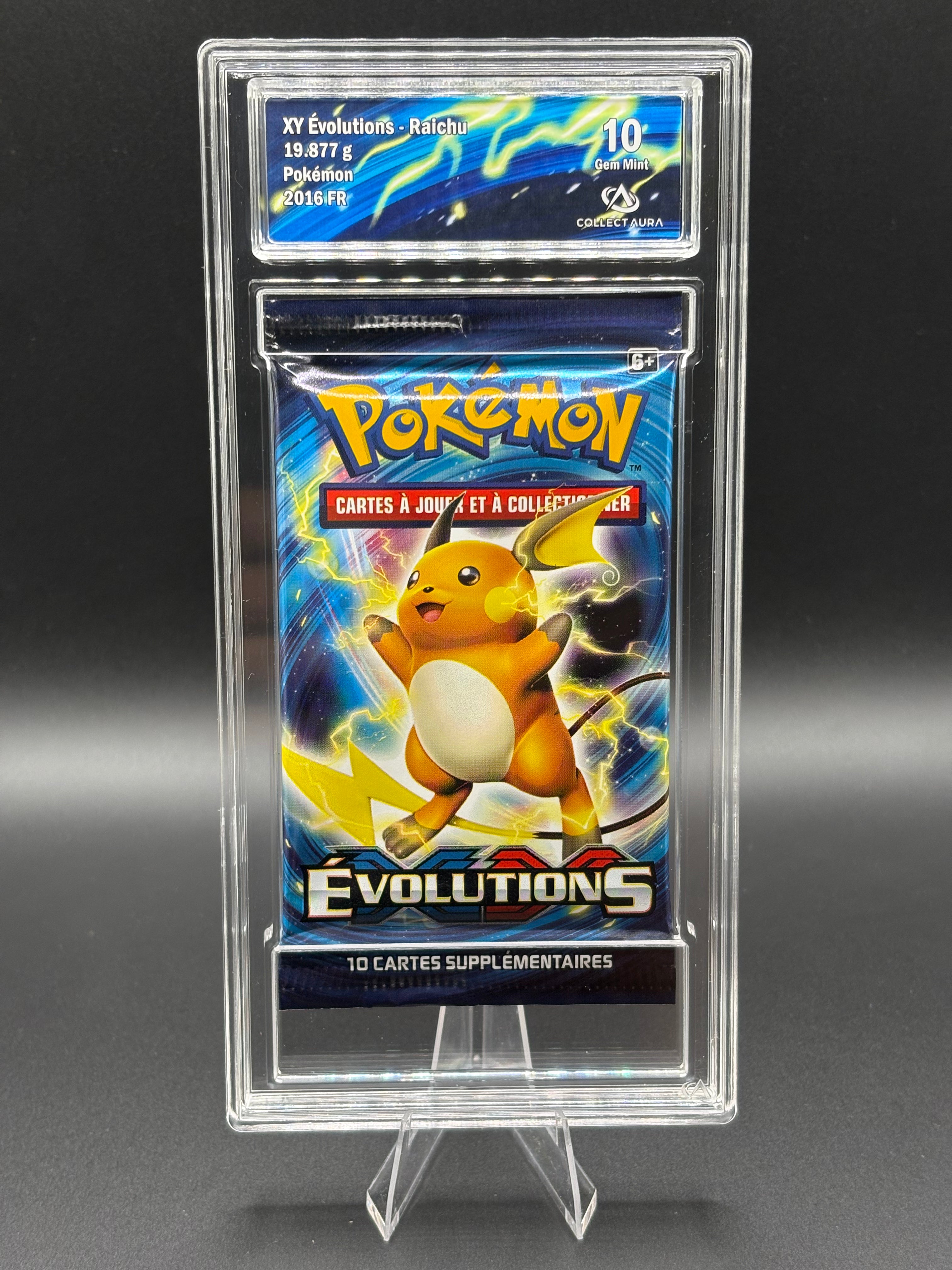 Booster gradé CA 10 - XY Evolutions - Raichu