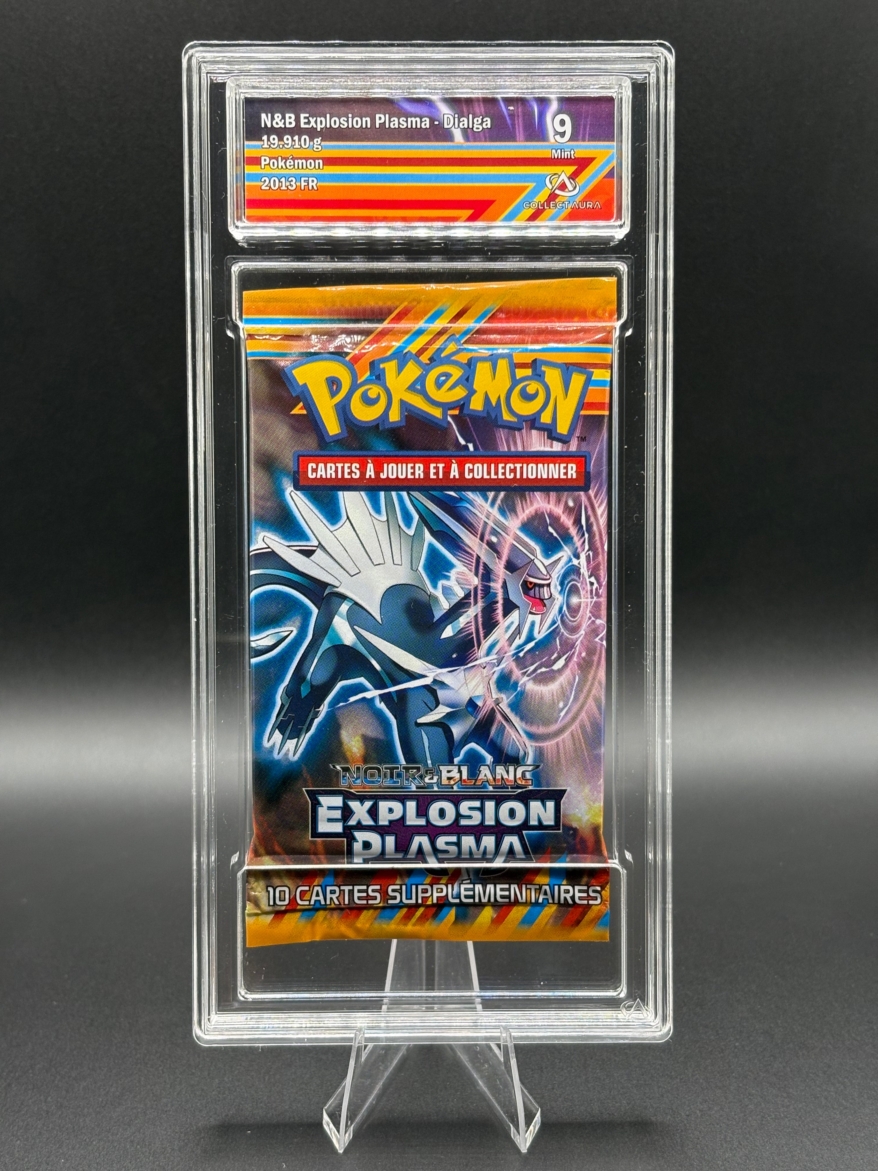 Booster Noir et blanc Explosion plasma gradé CA 9 - Dialga