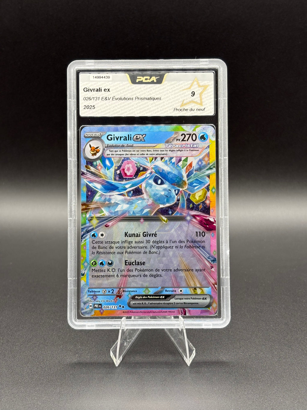 Givrali EX 026/131 PCA 9 - Carte gradée