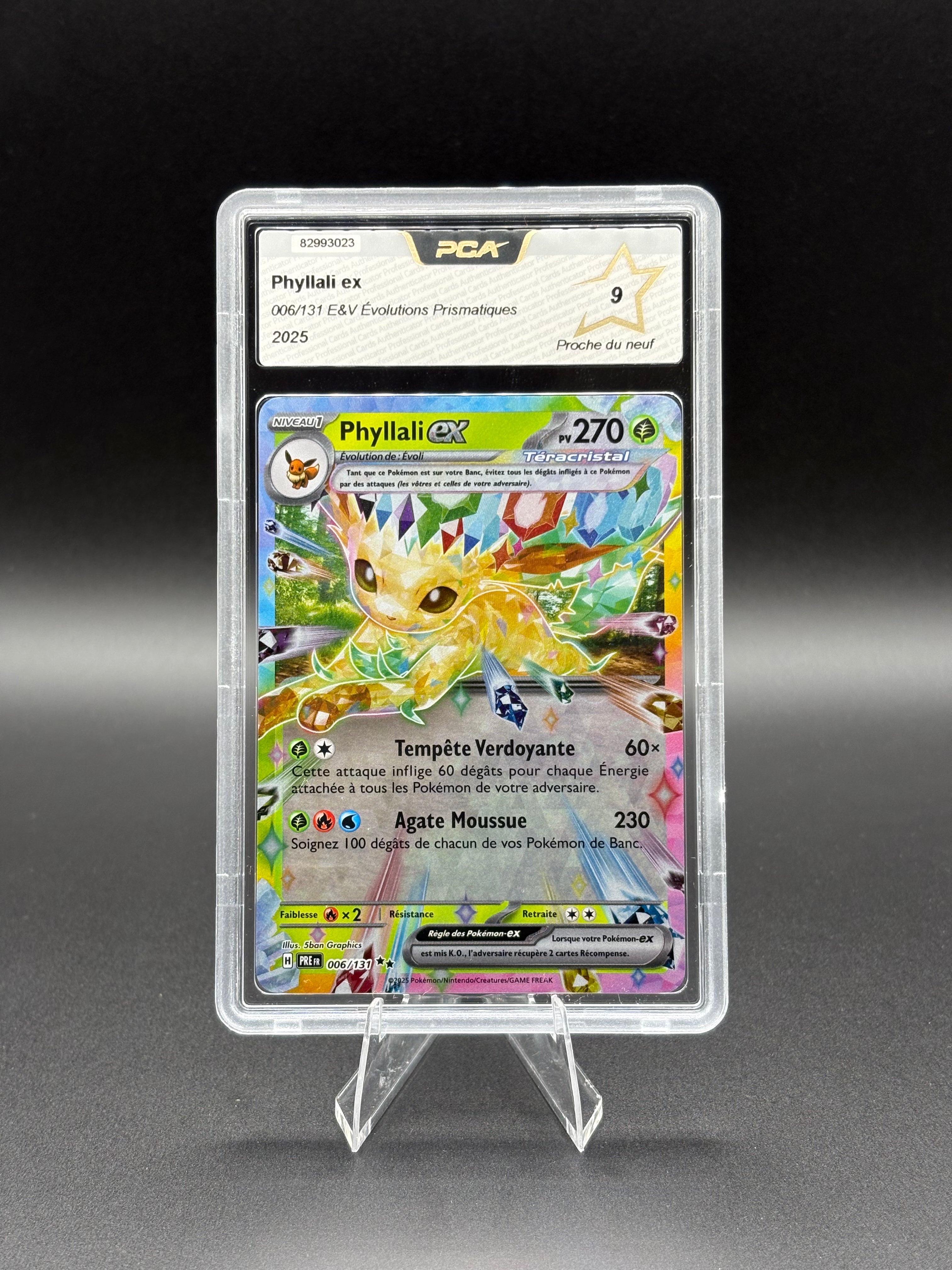 Phyllali EX 006/131 PCA 9 - Carte gradée