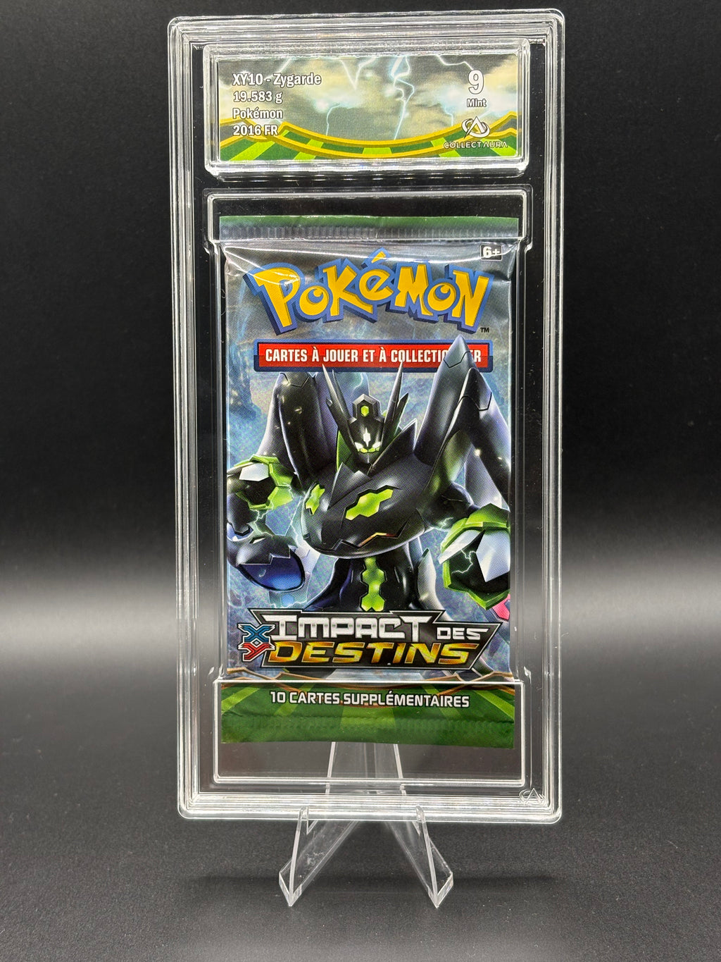 Booster gradé CA 9 - XY Impact des Destins - Zygarde