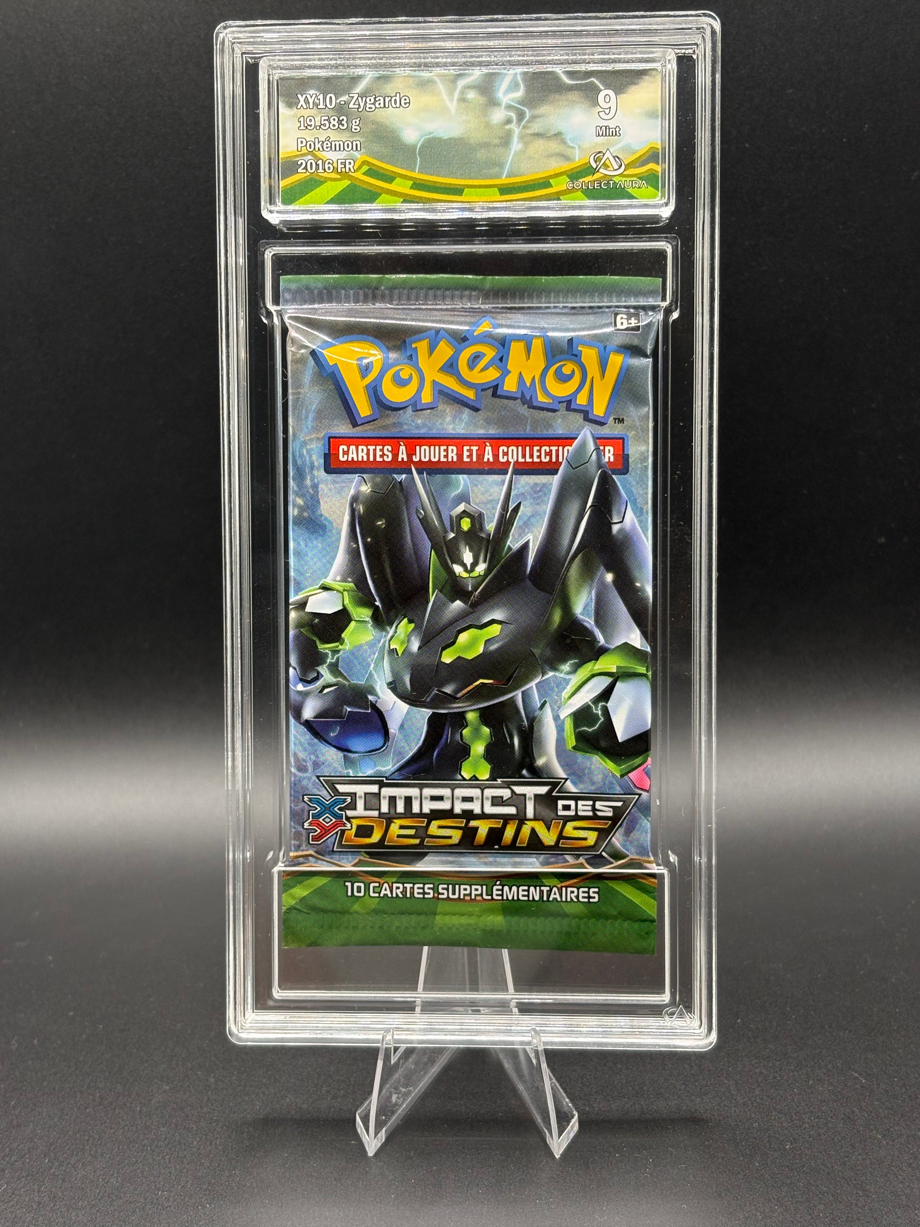 Booster gradé CA 9 - XY Impact des Destins - Zygarde