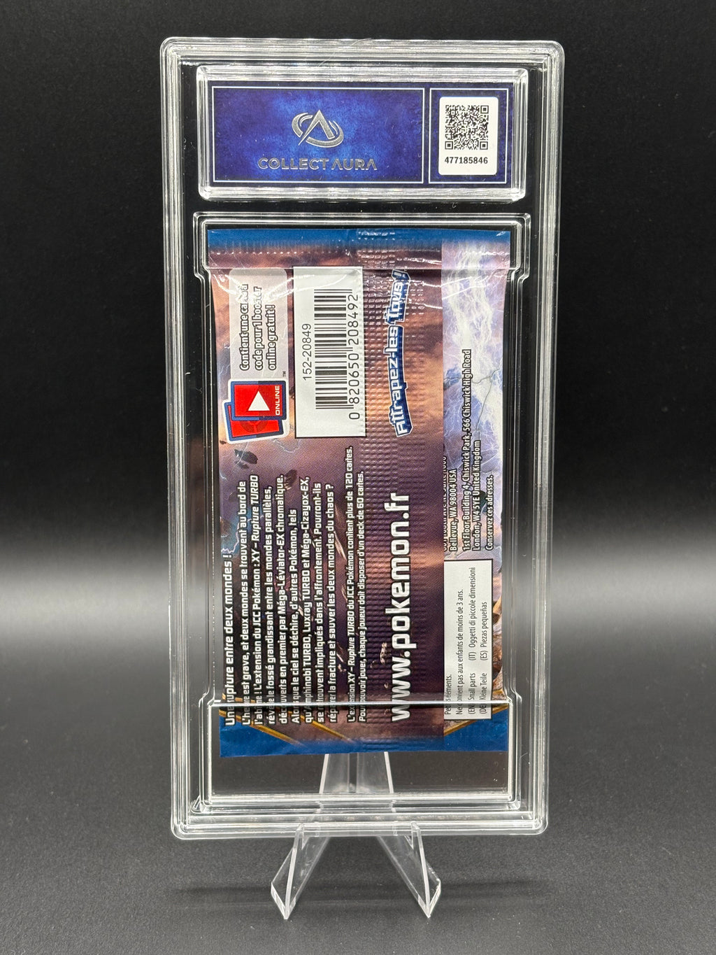 Booster gradé CA 10 - XY Rupture Turbo - Luxray