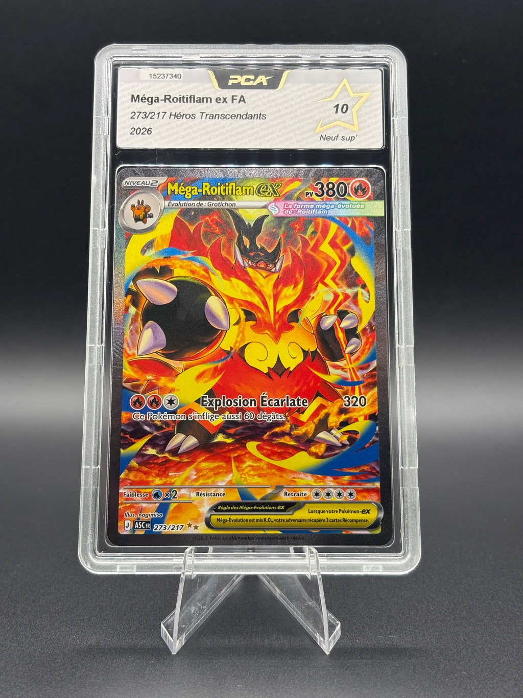 Méga-Roitiflam EX 273/217 PCA 10 - Carte gradée